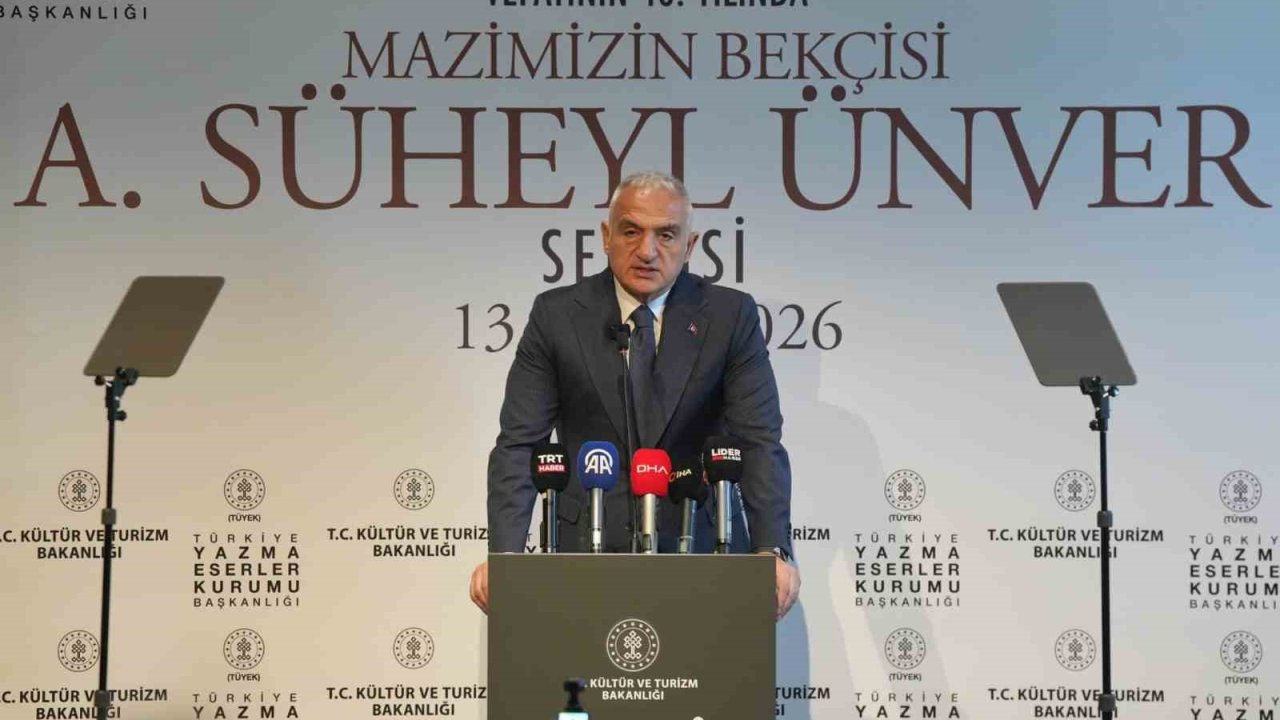 Bakan Ersoy: "Yazma eserler bugünü anlamanın ve geleceği inşa etmenin en sağlam zeminidir"