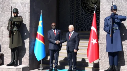 Bakan Güler, Kongo Demokratik Cumhuriyeti Cumhurbaşkanı Yardımcısı Muadiamvita ile görüştü