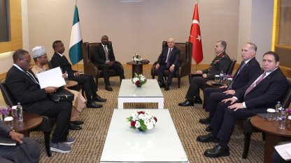 Bakan Güler, Nijerya Savunma Bakanı Musa ile görüştü