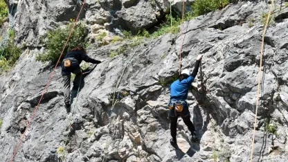 Balıkesir 7. Kaya Tırmanış Şenliği doğa tutkunlarını buluşturdu