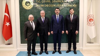 Başkan Büyükkılıç, Bakan Kurum ile projeleri paylaştı