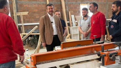 Başkan Çetinkaya’dan üretim hamlesi: Belediye marangozhanesinin kapasitesi 3 kat arttı