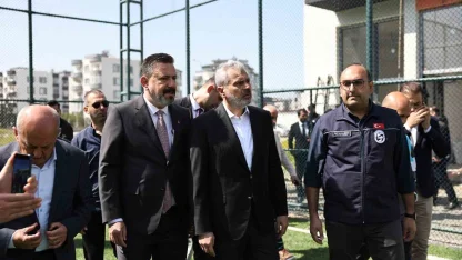 Başkan Öntürk Arsuz’daki yatırımları inceledi