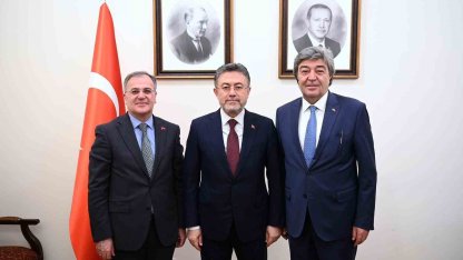 Başkan Özdoğan Ankara’da: "Hacılar için durmadan çalışıyoruz"