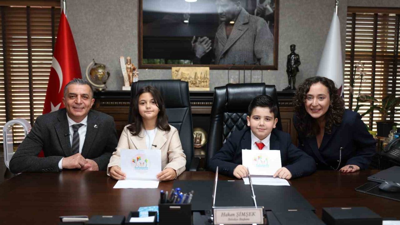 Başkan Şimşek 23 Nisan’ı çocuklarla beraber geçirdi