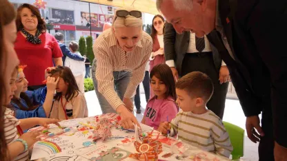 Başkan Subaşı çocuklarla bir araya geldi