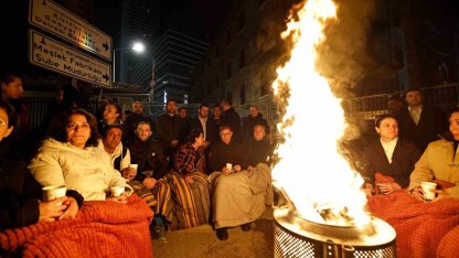 Başkan Tugay, Meslek Fabrikası önünde sabahladı
