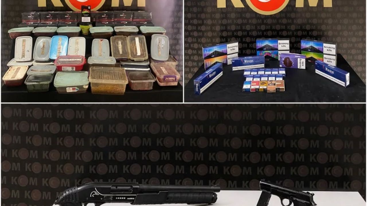 Bayburt’ta kaçakçılık operasyonu: Silahlar ve kaçak tütünler ele geçirildi