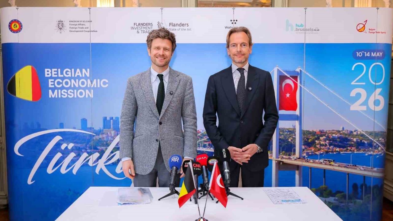 Belçika Ekonomik Misyonu Türkiye ziyareti öncesi basın toplantısı düzenledi