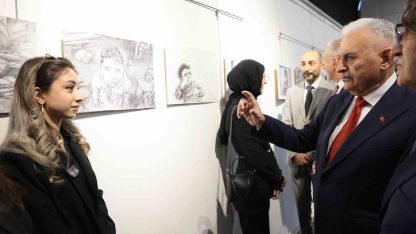 "Belleğin Çocukları" sergisi Erzincan’da açıldı