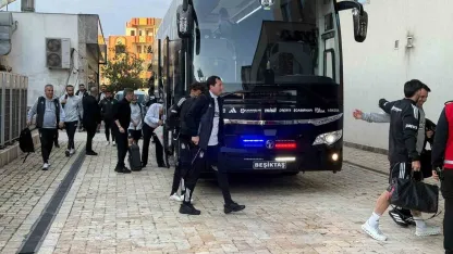 Beşiktaş kafilesi Gaziantep’te