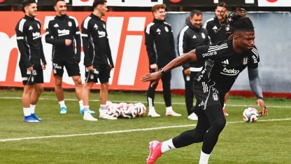 Beşiktaş’ta Samsunspor mesaisi devam etti