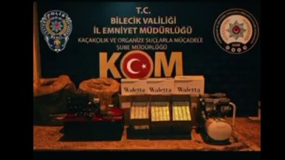 Bilecik’te 156 bin adet makaron ele geçirildi