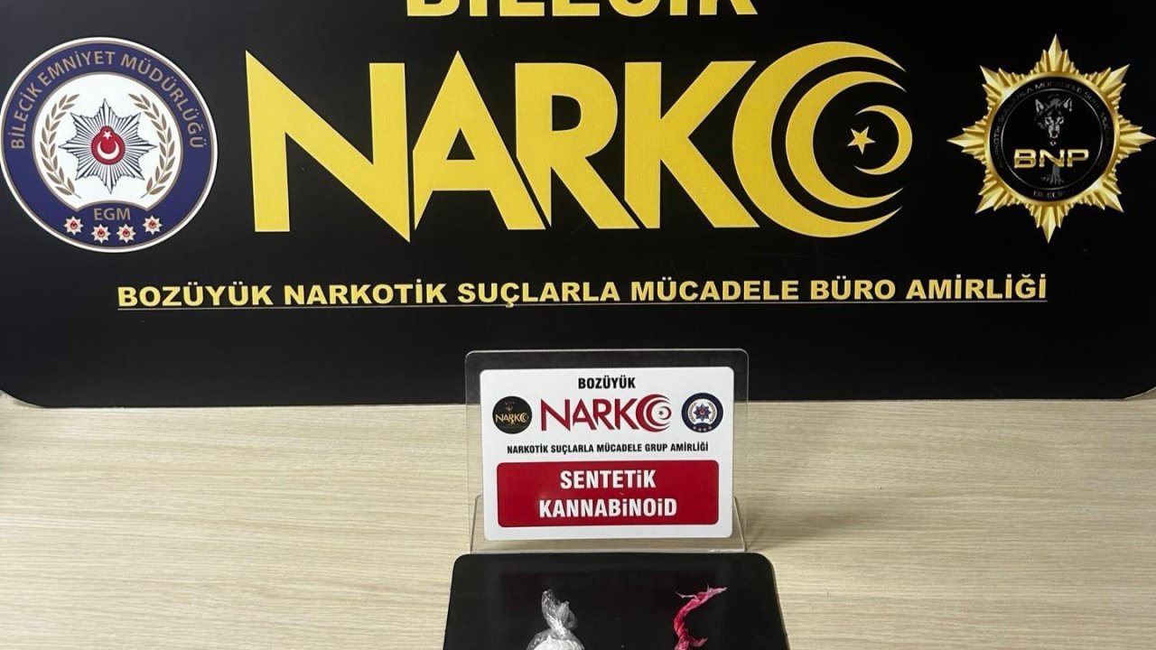 Bilecik’te uyuşturucu operasyonu: 3 gözaltı