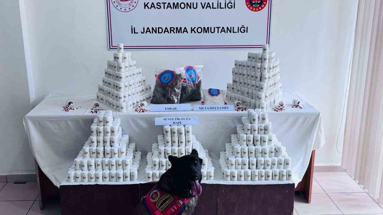 Binlerce hapla yakalanan sanığın yargılanmasına devam edildi