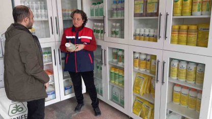 Bitki koruma ürünleri bayilerine yönelik denetim