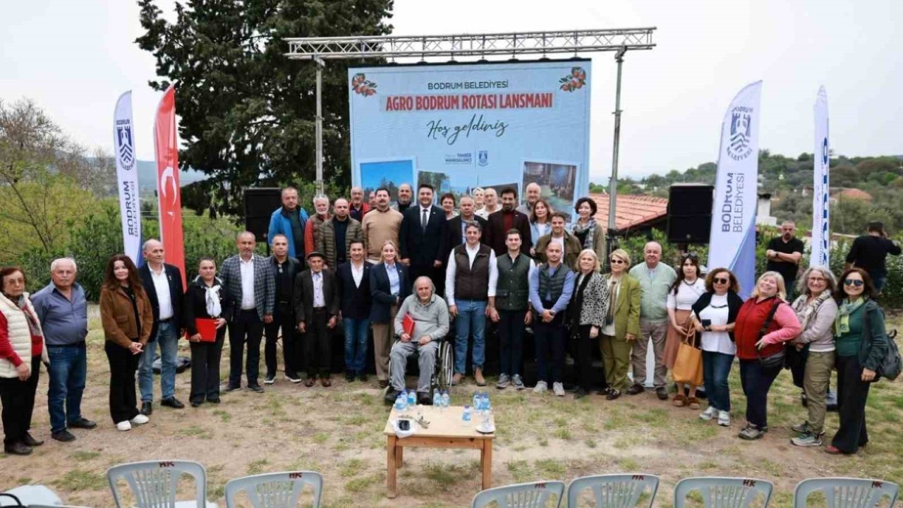 Bodrum’da yazlık fideler üreticilere dağıtıldı