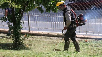 Bozdoğan’da çevre düzenleme çalışmaları sürüyor