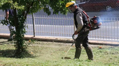 Bozdoğan’da çevre düzenleme çalışmaları sürüyor