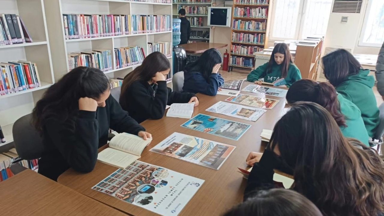 Bozdoğan’da öğrenciler kitapla buluştu