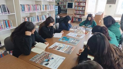 Bozdoğan’da öğrenciler kitapla buluştu