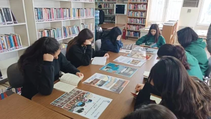 Bozdoğan’da öğrenciler kitapla buluştu