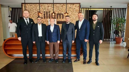 BTSO başkan adalı Özer Matlı, tekstil sektörü temsilcileriyle buluştu