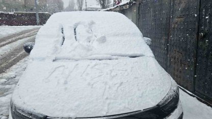 Bulanık’ta nisan ayında kar sürprizi