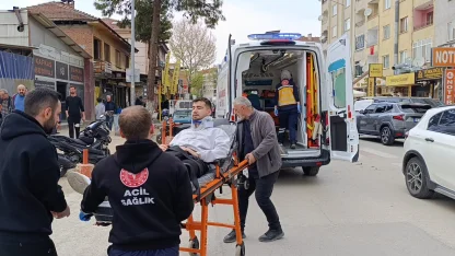 Bursa’da yola aniden çıkan araç kazaya yol açtı: 1 yaralı