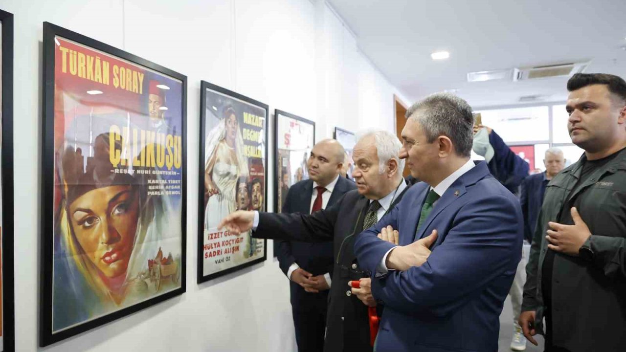 Büyükşehir Belediyesi’nden "Yeşilçam Film Afişleri Sergisi"