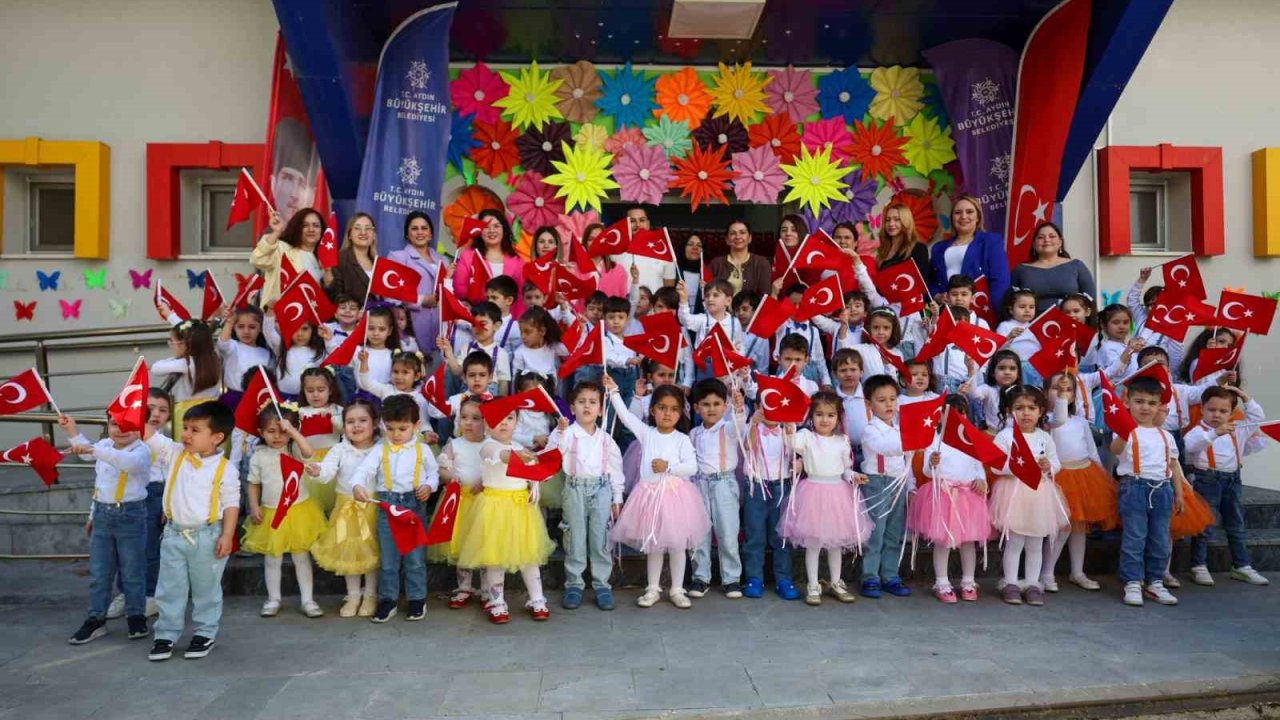 Büyükşehir’in Çocuk Gelişim Merkezleri’nde 23 Nisan etkinlikleri düzenlendi