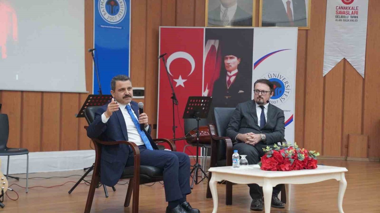 Çanakkale’den Bitlis’e ‘Bir Milletin Fedakârlığı, Bir Bayrağın Hürriyeti’ söyleşisi