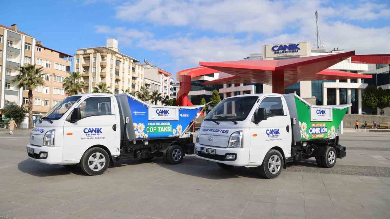 Canik’te araç filosu büyüyor