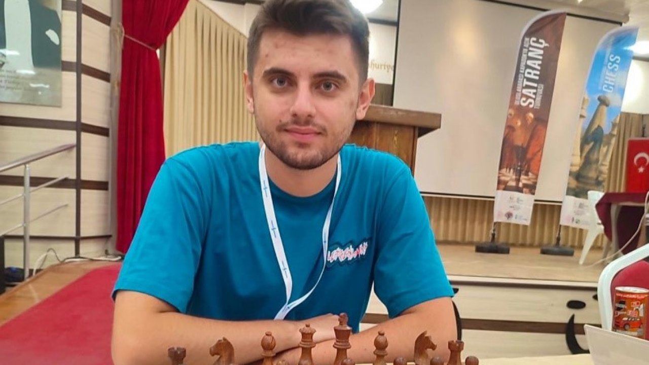 Çeşmeli satranç oyuncusu Talat Yıldız’dan Almanya’da büyük başarı