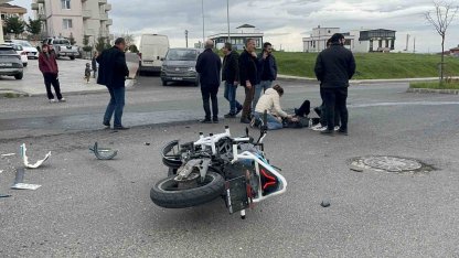 Çorlu’da trafik kazası: 2 yaralı