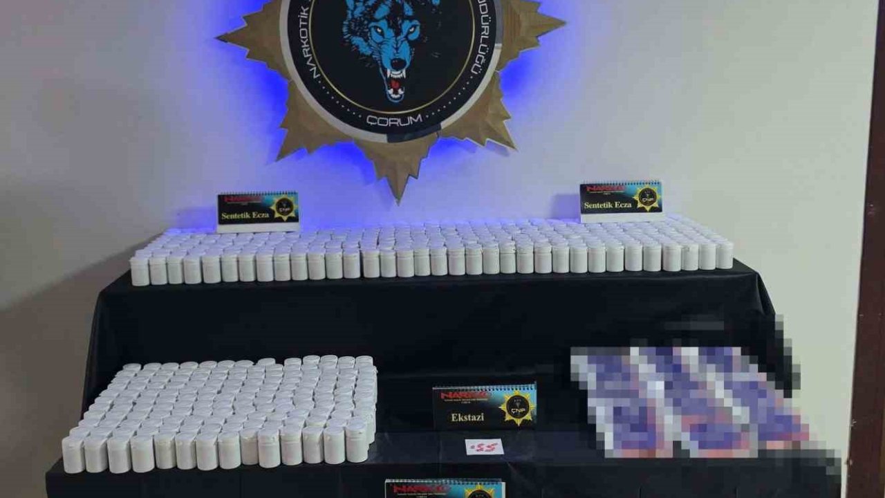 Çorum’da uyuşturucu satıcılarına darbe: 12 tutuklama