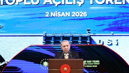 Cumhurbaşkanı Erdoğan: "Geçtiğimiz asırda petrol ve karbon yakıtlar için yapılan mücadele önümüzdeki dönemde su alanında yapılacaktır"