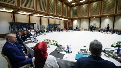 Cumhurbaşkanı Erdoğan, işçi ve işveren temsilcilerini kabul etti