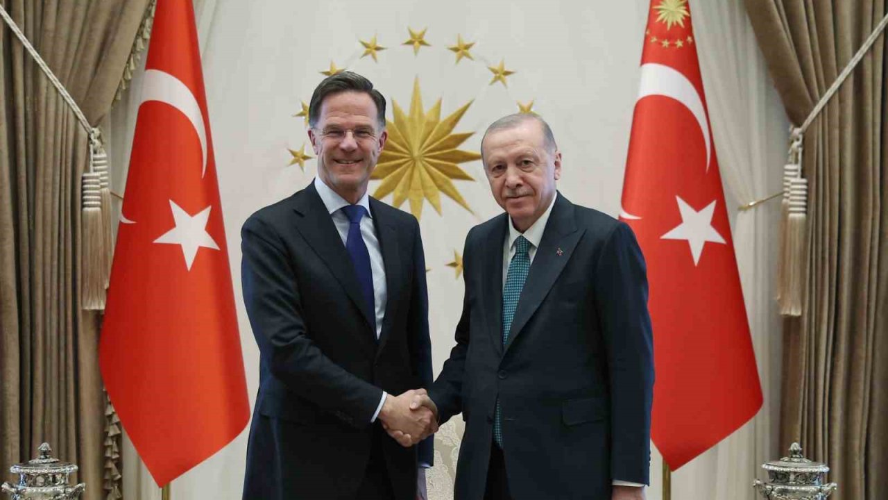 Cumhurbaşkanı Erdoğan, NATO Genel Sekreteri Rutte’yi kabul etti