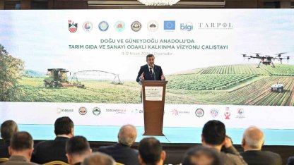 Cumhurbaşkanı Yardımcısı Yılmaz: "Coğrafyamızın da avantajlarını kullanarak lojistikte çeşitlendirme, alternatifleri geliştirme stratejisi izliyoruz"