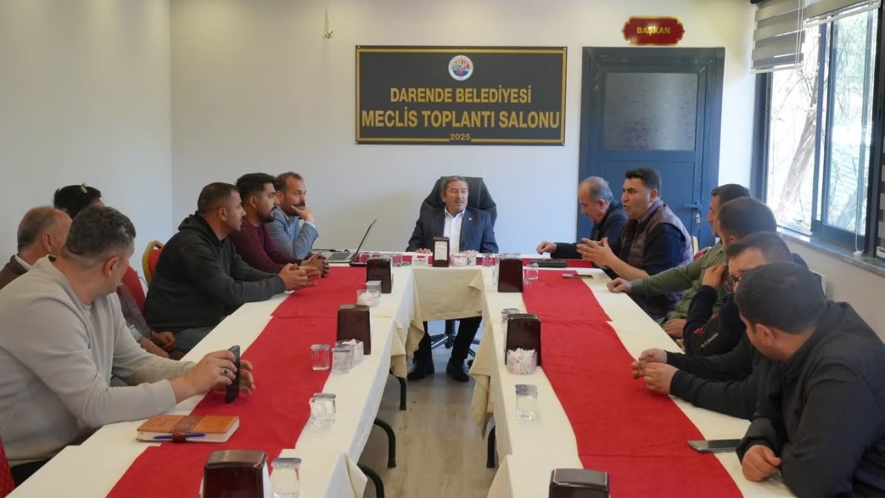 Darende Belediye Başkanı Bozkurt esnafla bir araya geldi