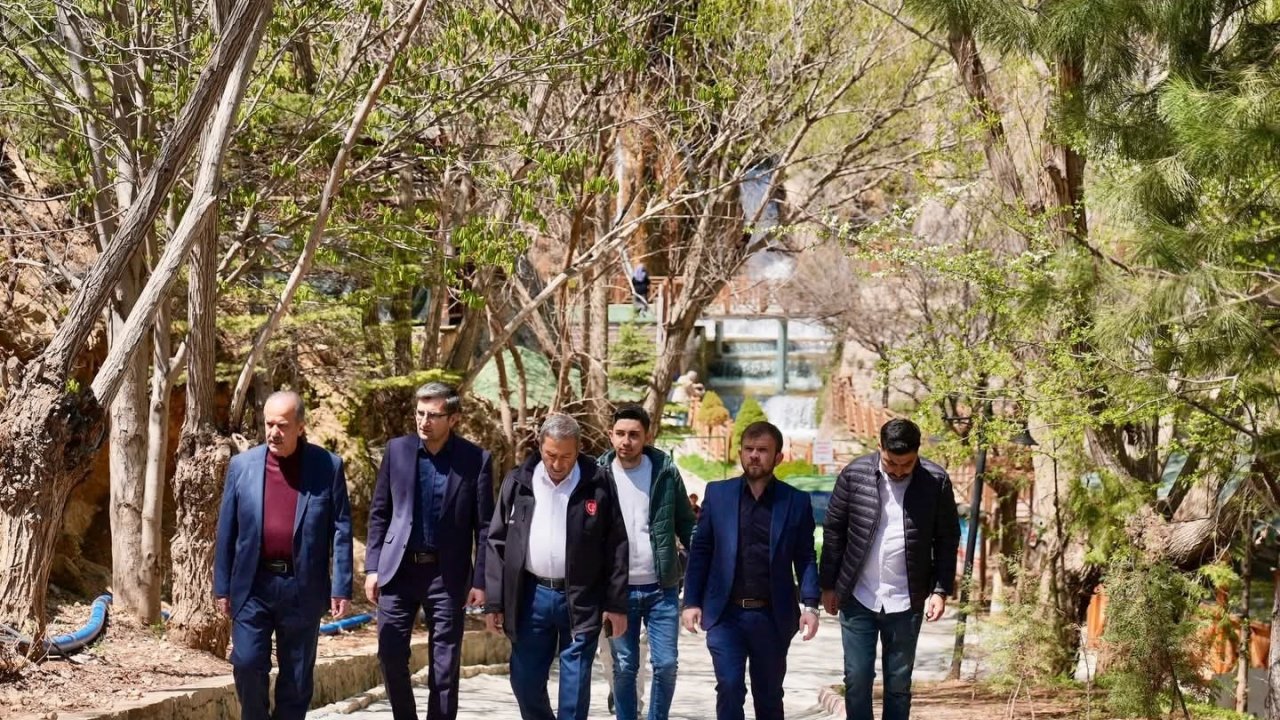 Darende’de Günpınar Şelalesi yaz sezonuna hazırlanıyor