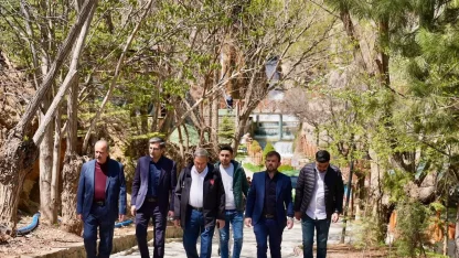 Darende’de Günpınar Şelalesi yaz sezonuna hazırlanıyor