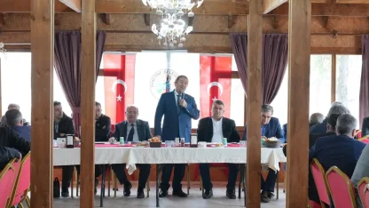 Darende’de muhtarlarla istişare toplantısı