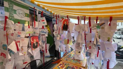 Datça’da 10 yıllık iyilik geleneği: "Atatürk’ünü çiz, pizzanı al"