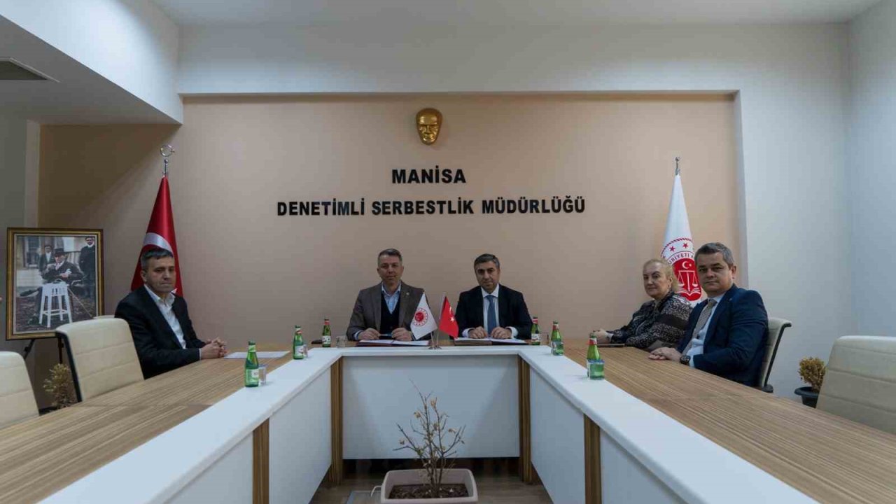 Denetimli serbestlik ile Kızılay’dan örnek iş birliği