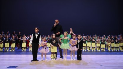 Denizli Büyükşehir’in 23 Nisan etkinlikleri miniklerle başladı