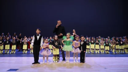 Denizli Büyükşehir’in 23 Nisan etkinlikleri miniklerle başladı