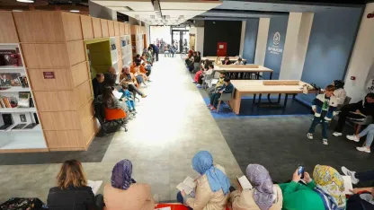 Denizli’de çocuklar "Telefonu Bırak, Kitaba Sarıl" çağrısına kulak veriyor