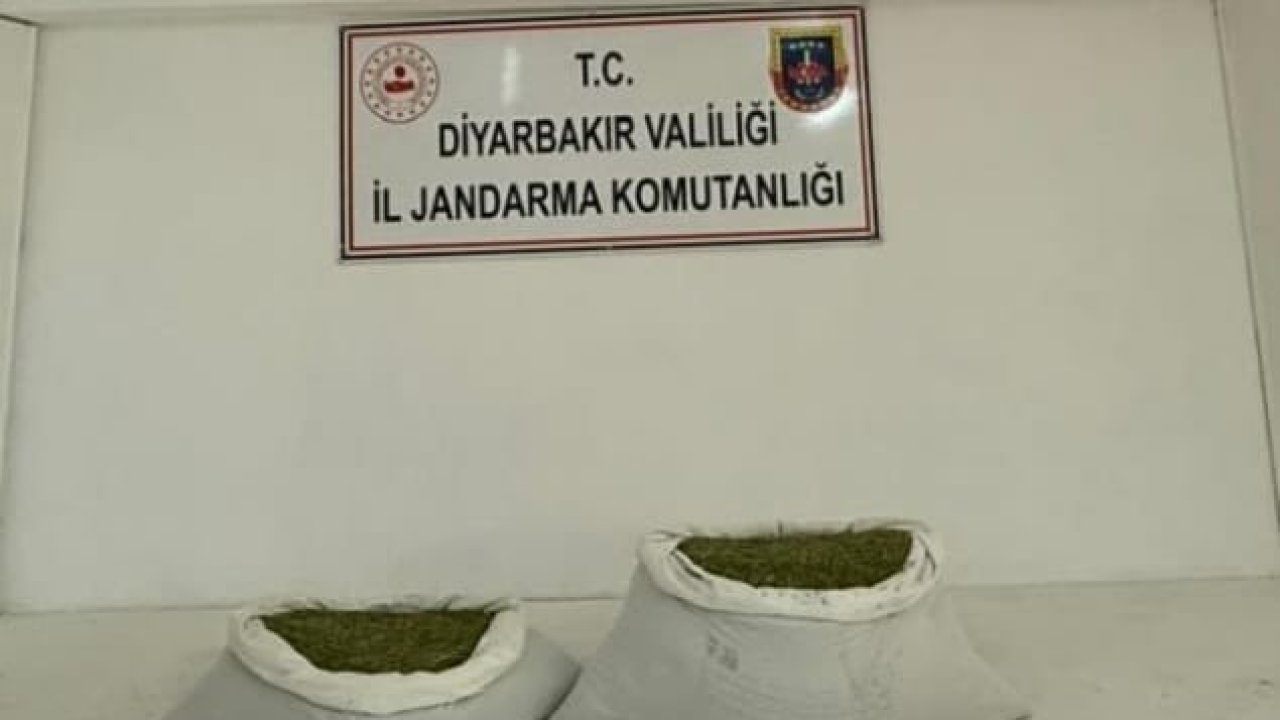 Diyarbakır’da 14 buçuk kilo uyuşturucu ele geçirildi